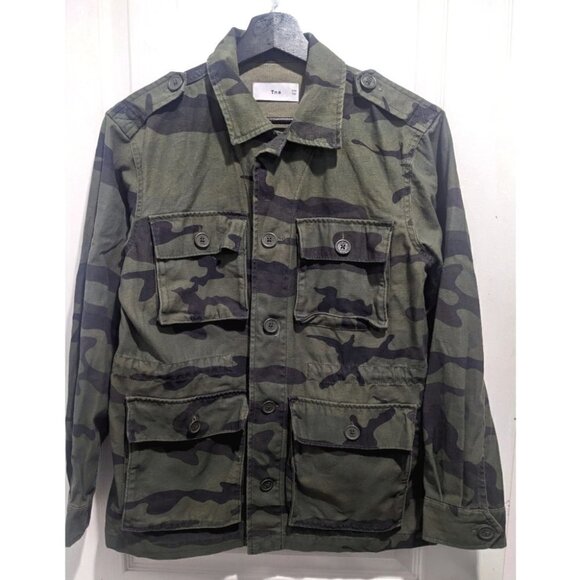 Aritzia Tna | Molina field jacket in Green Camo - Picture 3 of 11